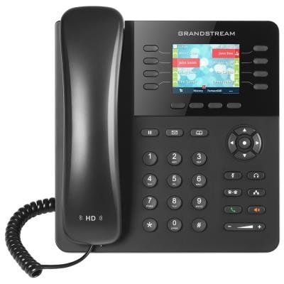 Grandstream GXP2135 VoIP telefon, 4x SIP, barevný 2,8" displej, , 32x BLF