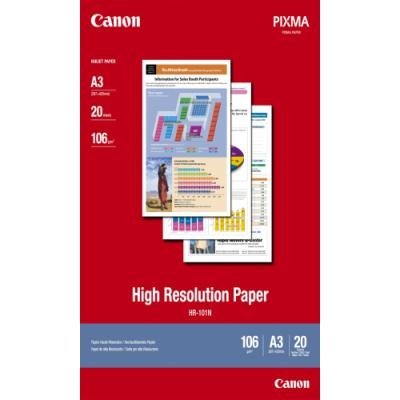 Canon HR-101A3 high resolution paper A3 / 20 sheets