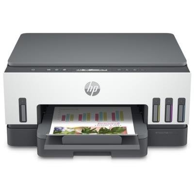 HP Smart Tank 720/ color/ A4/ PSC/ 15/9ppm/ 4800x1200dpi/ AirPrint/ HP Smart Print/ Cloud Print/ ePrint/ USB/ WiFi/ BT/ 
