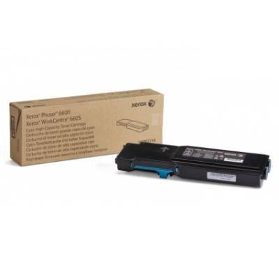 Xerox original toner for Phaser 6600/6605/ cyan/ 6000 pages