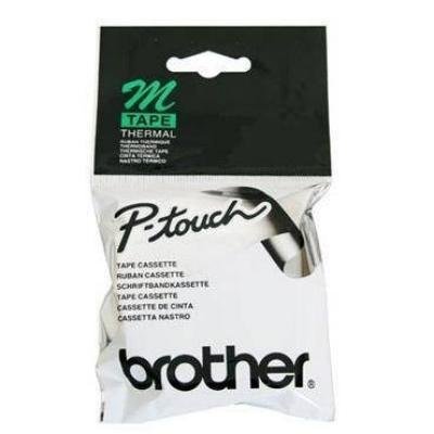 BROTHER páska TM-K231 / bílá/černá  / 12mm / nelaminovaná