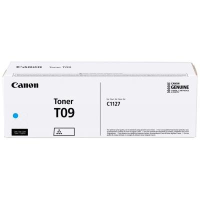 Canon original toner T09BK - cyan - Yield 5900 pages