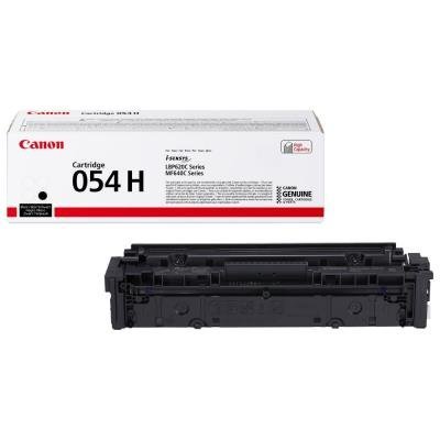 Canon original toner 054H BK, black, 3100pages, 3028C002, high capacity, Canon i-SENSYS LBP621Cw, 623Cdw, MF641Cw, 643Cdw, 645Cx
