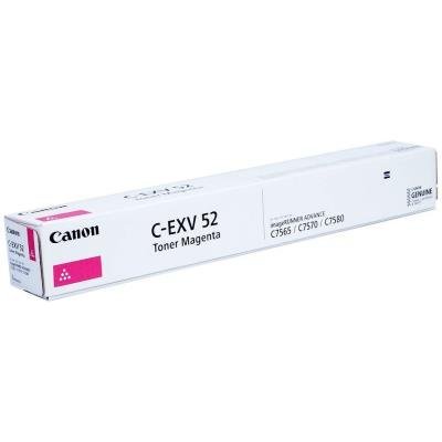 Canon originální  TONER CEXV52 MAGENTA iR-ADV C75xx/C77xx  66 500 pages A4 (5%)