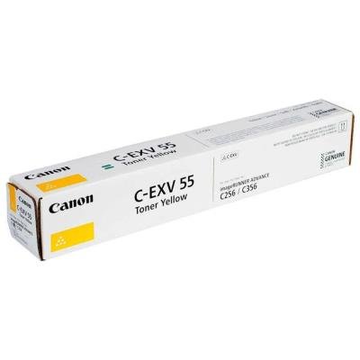 Canon originální  TONER CEXV55 YELLOW iR-ADV C256/C257/C356/C357  18 000 pages A4 (5%) - CHIPLESS