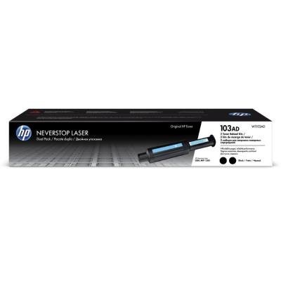 HP toner W1103AD double pack (black, 2x2500 stran) for HP Neverstop Laser 1000w, HP Neverstop Laser MFP 1200w 