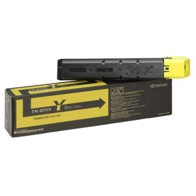 Kyocera toner TK-8705Y/ 30 000 A4/ yellow/ for TASKalfa 6550/6551/7550/7551ci