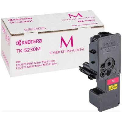Kyocera toner TK-5230M, for M5521cdn/cdw, P5021cdn/cdw, magenta, 2200 stran