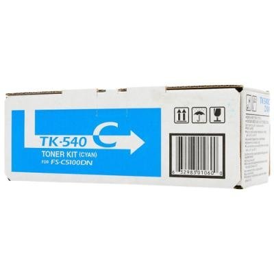 Kyocera toner TK-540C azurový na 4 000 A4 při 5% pokrytí for FS-C5100DN