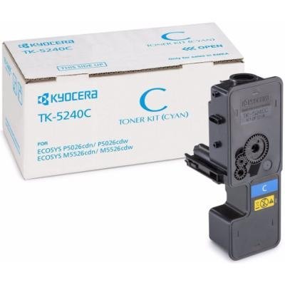 Kyocera toner TK-5240C/M5526cdn;cdw, P5026cdn;cdw/ 3 000 stran/ Cyan