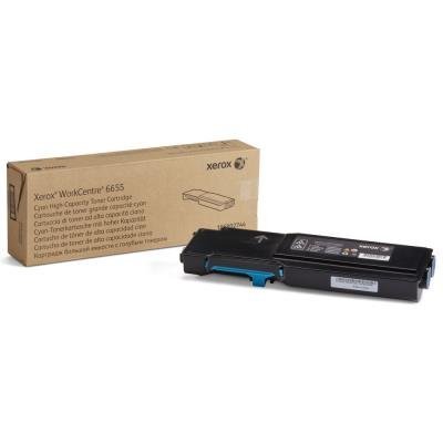 Xerox original toner 106R02752 for WC 6655/ 7500 pages, azurový
