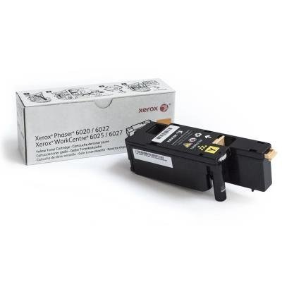 Xerox original toner 106R02762 for Phaser 6020/ 6022/ WC6025/ 6027/ 1000 pages, yellow
