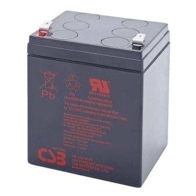 Backup VRLA AGM battery 12V/5,1Ah battery (HR1221W F2)