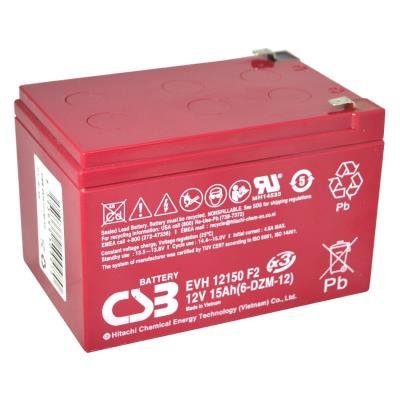 CSB Backup VRLA AGM battery 12V/15Ah battery 6-DZM-12 (EVH12150)