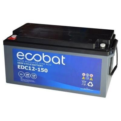 Ecobat Traction Pb battery EDC12-150, 160Ah, 12V