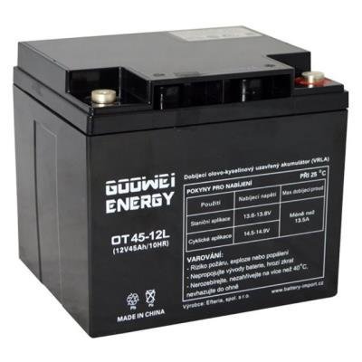 Backup VRLA GEL battery 12V/45Ah battery (OTL45-12)