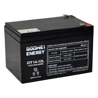 Backup VRLA GEL battery 12V/14Ah battery (OTL14-12)