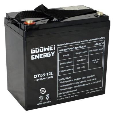 Backup VRLA GEL battery 12V/55Ah battery (OTL55-12)