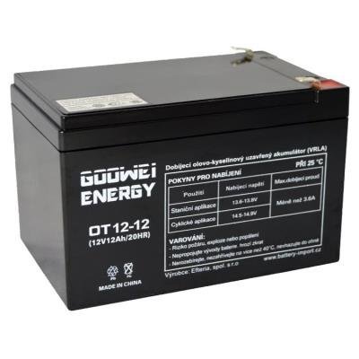 Backup VRLA AGM battery 12V/12Ah battery (OT12-12)