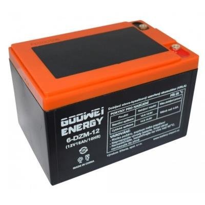 Backup VRLA GEL battery 12V/15Ah battery (6-DZM-12)
