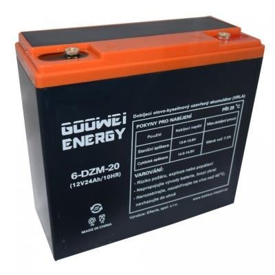 Backup VRLA GEL battery 12V/24Ah battery (6-DZM-20)