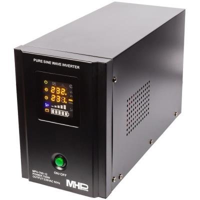 Inverter MPU-700-12, UPS, 700W, pure sine wave, 12V