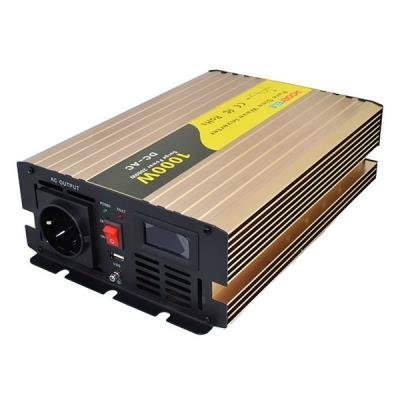 ROGERELE Sinus voltage convertor  REP1000-24, 1000W, 24V, USB port