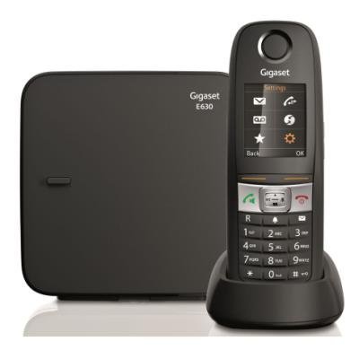 Bezdrátový telefon Siemens GIGASET E630 černý