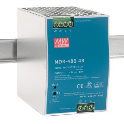 Industrial power supply MeanWell NDR-480-48 480W, 48V